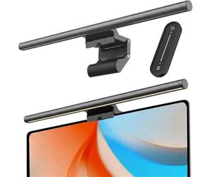 Yeelight Lámpara Monitor con Control Remoto Inalámbrico 40cm, Luz Monitor 250LM Protección Ocular, Barra de Luz LED USB para Oficina y Gaming, Monitor Light Bar Regulable, Screenbar Antireflejos