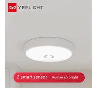 Yeelight-Mini luz LED de techo de cristal con detección automática de cuerpo humano, luz nocturna, Sensor de luz de 670lm, 5700K, a prueba de Mosquitos Mini ceiling light