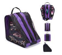 YEENAIV Mochila para Patines Bolsa Patines para Guardar, Bolsas para Patine de Patinaje sobre Hielo Niña Bolsa Linea Guardar Patne, Apto Tanto para Hombres como para Mujeres