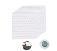 Yeenano Transparente Adhesivo Redondo,600 pcs Extraíbles Puntos Adhesivos Doble Cara Multipropósito Transparente Pegajosa Cinta Redonda Cara Adhesivo Removible para Decoración Festivales,Navidad,DIY