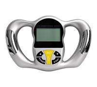 yeeplant Analizador electrónico de peso corporal, medidor de IMC con pantalla de metabolismo basal, de mano, medición rápida, almacena múltiples perfiles, Abs Compact