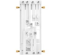 yeeplant Asistente de acordes de guitarra, 11 acordes, herramienta de aprendizaje fácil para principiantes con libro de canciones electrónico, ajuste universal para guitarra acústica, adecuado para