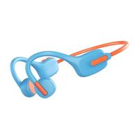 yeeplant Auriculares de conducción ósea con memoria 8G, auriculares deportivos inalámbricos azul cielo para jóvenes, diseño de oreja abierta