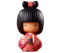 yeeplant Auténtica muñeca japonesa Kokeshi de Kimmidoll Geisha, 12.2 x 4.3 x 2.8 pulgadas, decoración artesanal de resina