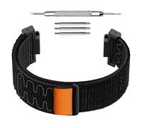 yeeplant Casio - Bandas elásticas de nailon, ajustables de 5.5 a 8.6 pulgadas, de secado rápido, transpirables, con pasadores de repuesto y herramienta incluida