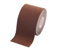 yeeplant Cinta adhesiva para levantamiento de senos para cuerpo, algodón elastano impermeable y transpirable, adhesivo invisible para pezón/pecho, cortable y push-up marrón, marrón, 2