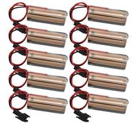 yeeplant Cr8-Lhc - 10 pilas de litio de 3 V con conector precableado de 2 pines para placas de automatización