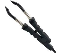 yeeplant Extensión de cabello para derretir, fusión de temperatura ajustable para uso profesional, calentamiento rápido, mango antideslizante, 25 W, 100-240 V, manual de usuario incluye: