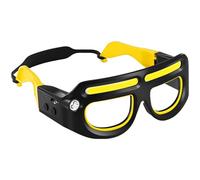 yeeplant Gafas LED recargables manos libres, 5 modos ajustables, gafas iluminadas con luces laterales resistentes al viento para montar y pescar, 6.7 x 6.7 x 3.1 pulgadas