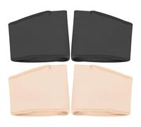 yeeplant Sebs - Juego de 2 almohadillas de silicona para el antepié para mujeres y hombres, almohadillas metatarsianas gruesas con diseño de rosca antideslizante, separador de dedos para mayor