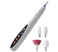 yeeplant Taladro de uñas, lima eléctrica de uñas con 5 brocas, 3 velocidades, rotación hacia adelante/atrás, herramienta de manicura recargable