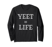 Yeet Equals Life - Funny Gamer YEET Meme For Yeeting Yeets Manga Larga