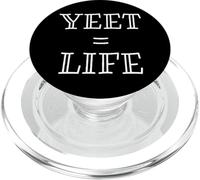 Yeet Equals Life - Funny Gamer YEET Meme For Yeeting Yeets PopSockets PopGrip para MagSafe