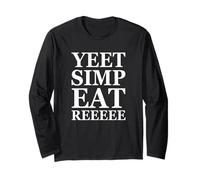 YEET SIMP Eat REEEE Funny Gen Z Memes Gift For Gamer Yeets Manga Larga