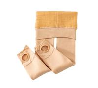 Yeeteepot Leggings Cálidos para Niñas Invierno Opacas Medias Cintura Alta Polainas Elásticos Leotardos Térmicos Pantalones B-Marrón Ajouter du Velours, S