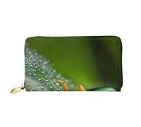 yefan Cartera Rainbows, con cremallera, organizador de tarjetas múltiples, gran capacidad, 7.48 x 4.13 pulgadas (aprox. 19 x 10.5 cm), Black, Talla única