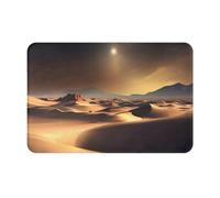 yefan Tapete Sahara Desert de 40 x 60 cm, antideslizante, apto para cocinas, entradas, baños, etc.