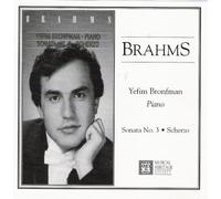 Yefim Bronfman, Piano - Brahms: Sonata No. 3; Scherzo [DE Import]