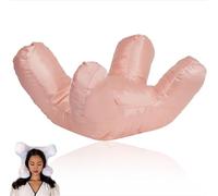 YeGang Flawless - Almohada facial antiarrugas para el cuello, prevención de arrugas, espuma viscoelástica, almohada para dormir boca abajo, cómoda almohada de apoyo para dormir (rosa)