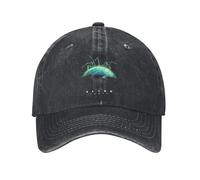 YEGTQAON Gorra de béisbol de la película Vintage Aliens Earth Vintage para Hombres y Mujeres desgastada Lavada Snapback Horror Gothic Outdoor Workouts Sombrero de Regalo Duradero y cómodo