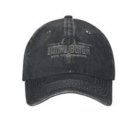 YEGTQAON Gorra de béisbol Lavada Vintage y clásica Death Cult Armageddon Black Metal Band Dimmu Borgir Summer Trucker Hat para Hombres Deportes Sol Gorras de béisbol duraderas y cómodas