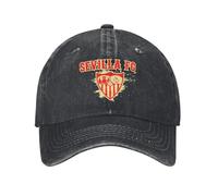 YEGTQAON Gorra de béisbol Vintage y clásica del Club de Sevilla Sun Outdoor Sport Gorra de Camionero Lavada Mujeres y Hombres Gorras de béisbol de diseño Casual duraderas y cómodas