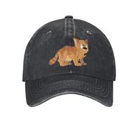 YEGTQAON Gorra de béisbol Vintage y clásica Summer DogMan Adventure Sun Visera de Sol Diseño Gorra de Camionero Lavada Hombres Mujeres Gorras de béisbol de Tenis Retro Ajustadas duraderas y cómodas