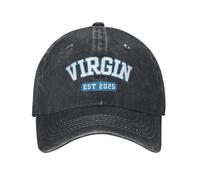 YEGTQAON Vintage y clásico Lorde Virgin Album Washed Baseball Cap Design Print Sun Trucker Hat Spring Couple Women Outdoor Sport Baseball Caps Duradero y cómodo