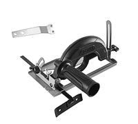 YEHEI - Convertidor de amoladora angular de mano en corte, soporte de amoladora regulable en profundidad de 40 mm para herramienta de mesa de trabajo de madera