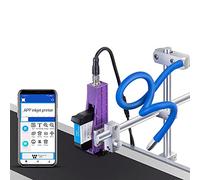 YEHOZZ Máquina De Código De Inyección De Tinta para Línea De Montaje Comercial, Máquina De Código De Inyección De Tinta Multifuncional Completamente Automática