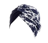 YEHUDAF LEE Turbante para mujer, gorro de quimioterapia, preatado de doble capa, costuras de dos colores, pañuelo para la cabeza, 3, Talla única