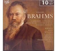 Yehudi Menhuhin - The Greatest Works of Johannes Brahms: Symphonies, Concertos, Piano Music, Chamber Music, A German Requiem