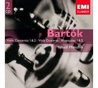 YEHUDI MENUHIN - BARTOK: VIOLIN CON NO.1&2 & VIOLA CON ETC(2CD)(ltd.)