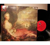 YEHUDI MENUHIN - BATH FESTIVAL ORCHESTRA - MOZART - VIOLINKONZERTE NR.4 & 5 - YEHUDI MENUHIN - EMI HIS MASTER VOICE - VINYL