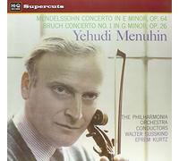 Yehudi Menuhin - Mendelssohn & Bruch Violin Concertos [Vinilo]