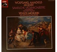 Yehudi Menuhin - Mozart: Sämtliche Violinkonzerte (& Concertone für zwei Violinen) [Vinyl Schallplatte] [4 LP Box-Set]