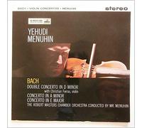 Yehudi Menuhin, The Robert Master Chamber Orchestra - Bach: Double Concerto in D Minor, Concerto in A Minor, Concerto in E Major [LP]