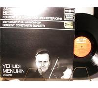 YEHUDI MENUHIN / WIENER PHILHARMONIKER - BEETHOVEN - KONZERT FÜR VIOLINE UND ORCHESTER OP.61 - YEHUDI MENUHIN -