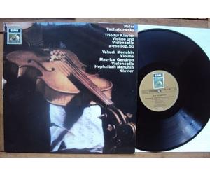 Yehudin Menuhin, Maurice Gendron, Hephzibah Menuhin - Trio für Klavier, Violine und Violoncello op. 50. Yehudin Menuhin, Maurice Gendron, Hephzibah Menuhin Stereo