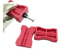 YehVeh Paquete de 2 bloques de tornillo de banco para bicicleta, pasador de freno hidráulico, soporte de herramientas de montaje para juego de frenos Shimano, tubo de bicicleta