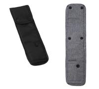 YehVeh Paquete de 2 correas de seguridad para cochecito de bebé, cinturón de seguridad, almohadilla para la entrepierna para cochecito plegable, ligero, cinturón de seguridad, cochecito compacto