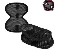 YehVeh Paquete de 2 forros acolchados para casco de motocicleta, malla de verano, almohadilla interior 3D, reutilizable, lavable, transpirable, para casco de bicicleta eléctrica, bicicleta de calle