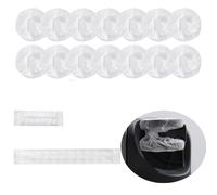 YehVeh Paquete de 80 fundas para ruedas de maleta, botines, calcetines de tela desechables, protectores no sucios para ruedas de equipaje, ruedas de viaje, bolsa de transporte, almacenamiento para