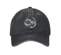 YEHWHCOAO Auryn, Uroboros, Historia Interminable Sombrero Durable para Todas Las Temporadas Gorras de béisbol para Hombres Gorra de béisbol para Hombres
