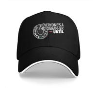 YEHWHCOAO Gorra de béisbol Masculina Lavada hasta Que Manual Trucker Snapback Casquetas Sombrero de Padre Fotógrafo Cámara Gorras de Golf patentadas
