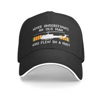 YEHWHCOAO Nunca ENTIENDAS A UN Viejo Que VOLABA EN UN UH-1 HUEYCap Gorra de béisbol Gorra de Golf Hombre Sombrero Gracioso Hombres, Sombreros Femeninos