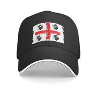 YEHWHCOAO Punk Italia Cerdeña Escudo de Armas Gorra de béisbol para Hombres Mujer Bandera Ajustable de Sardeña Cuatro moros Sombrero de Padre al Aire Libre