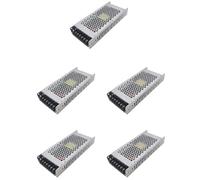 Yeihhtuk 5X 5V 40A 200W Fuente de AlimentacióN Conmutada Ultradelgada Cartelera Pantalla ElectróNica Pantalla LED Fuente de AlimentacióN