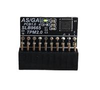 Yeiwenl Módulo de seguridad de cifrado TPM 2.0 con 20-1 pines compatible con Windows 11 para placa base GIGABYTE/placa base ASUS
