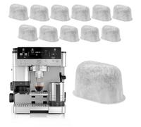 YEJAHY 12 filtros de agua de repuesto para cafeteras Ninja/Breville/Keurig, filtro de carbón activo, filtros de agua, accesorios de café